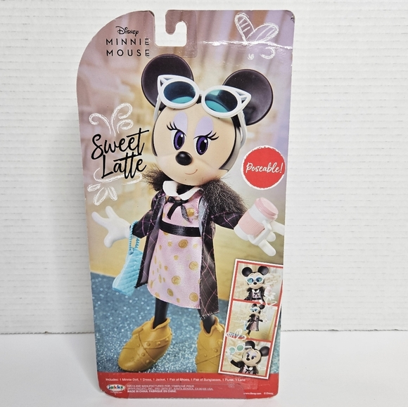 New Disney Sweet Latte Minnie Mouse Figure - Picture 2 of 10